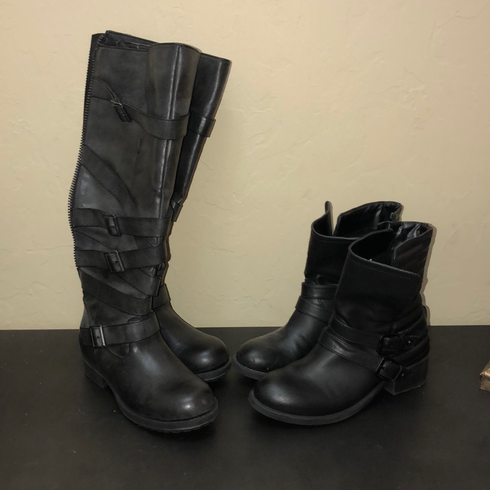 Black Boot Bundle! Good condition!